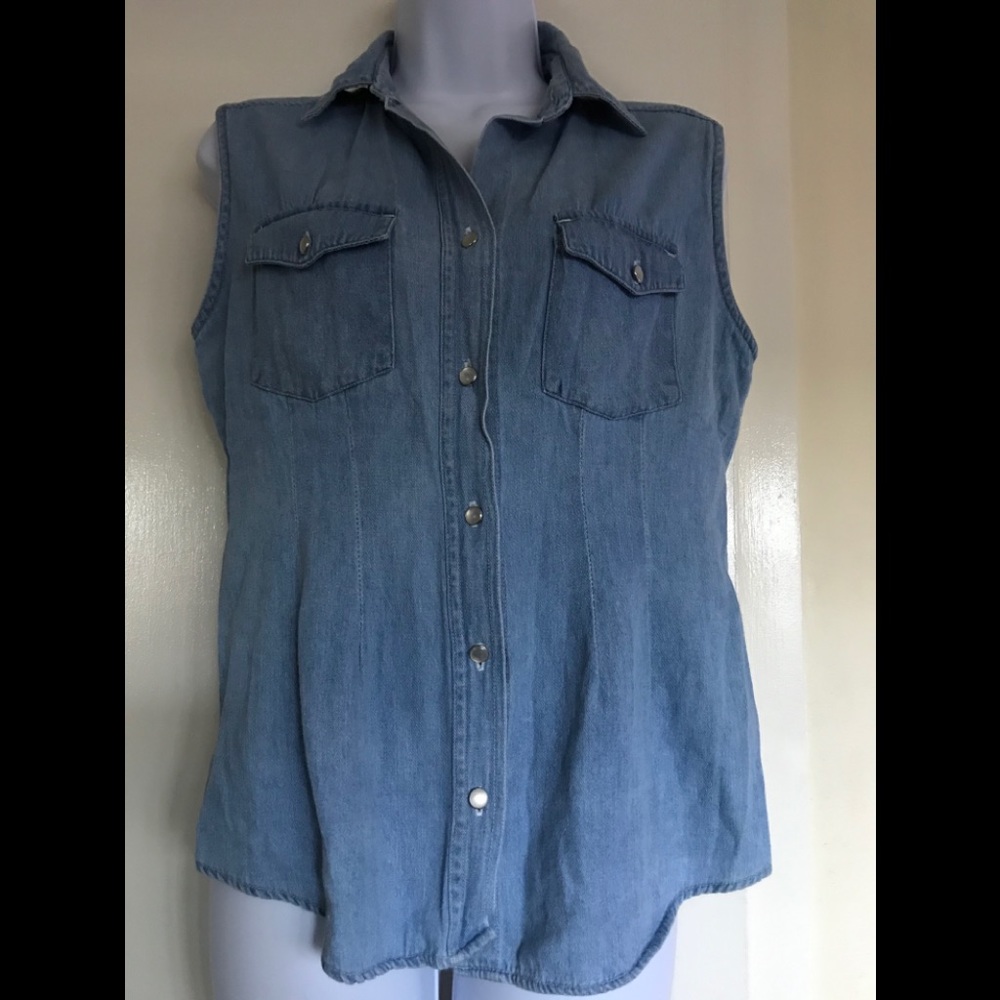 Vintage IGNITE BASICS , size M , jeans blue Vest